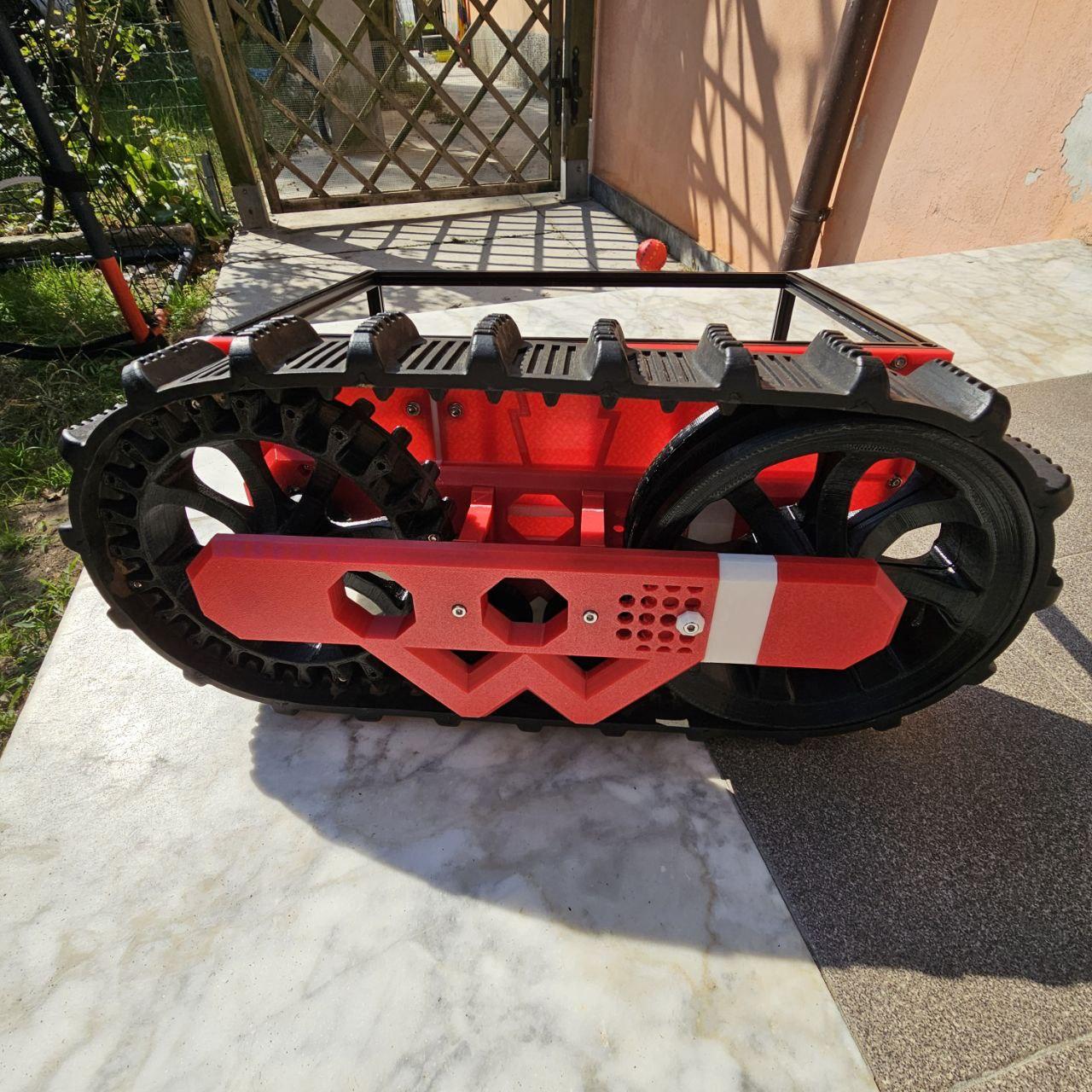 MyzharBot v5 - A fully 3D printed intelligent ground robot