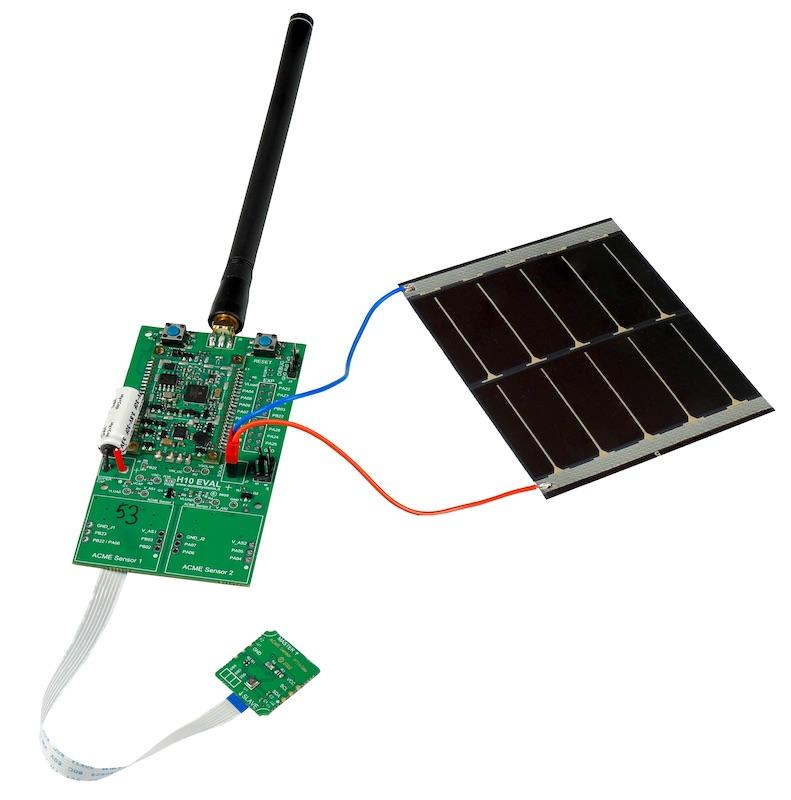 H10 - Extreme low power SOM for energy harvesting ISM radio sensor applications