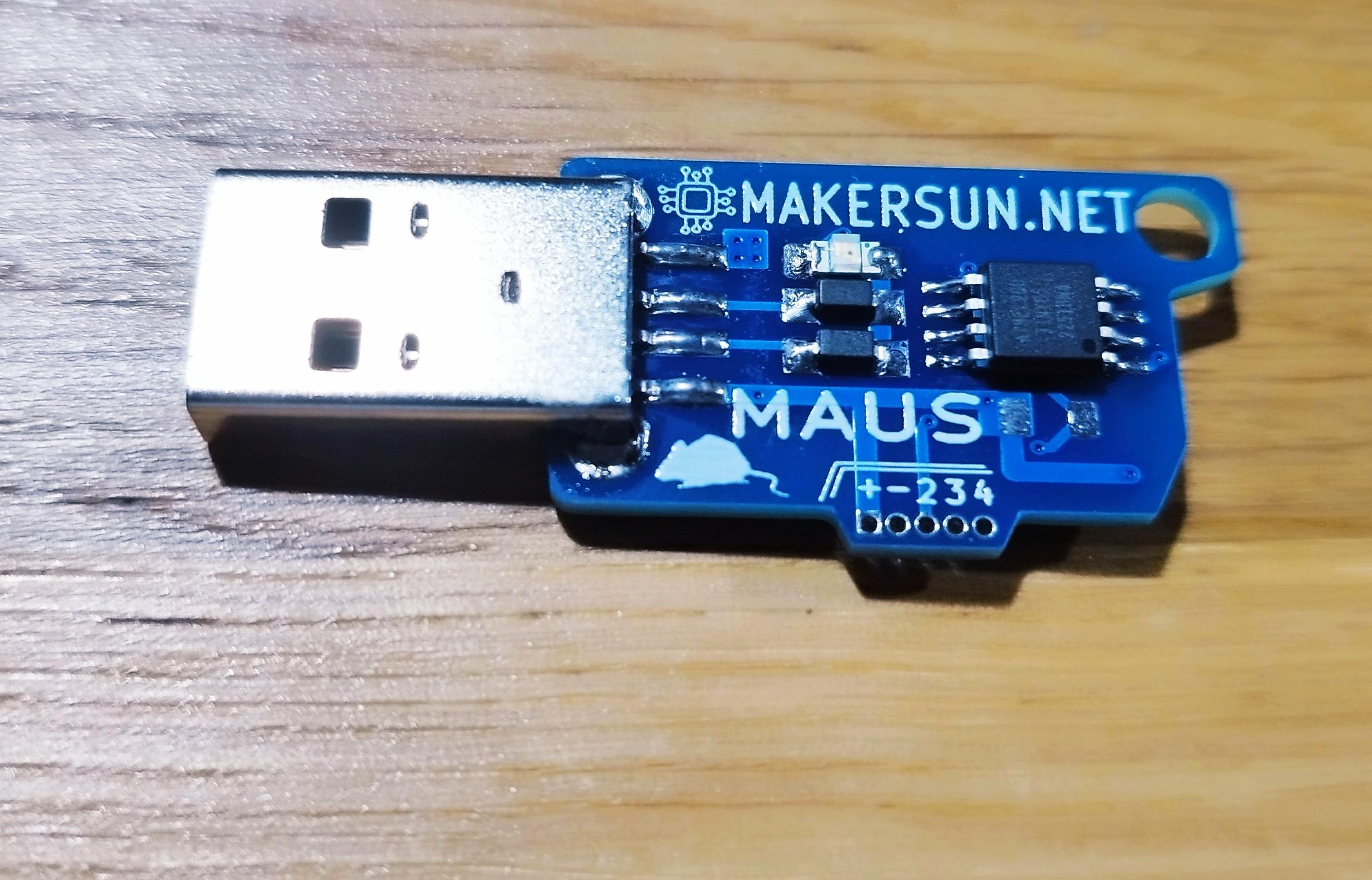 MAUS: Arduino Clone Mouse Jiggler